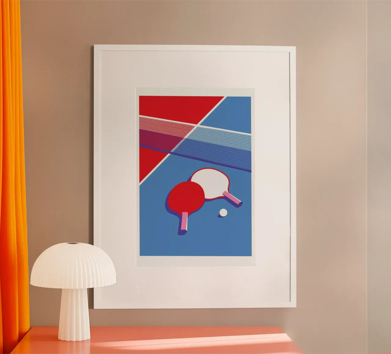 Ping Pong poster van Pietari Posti