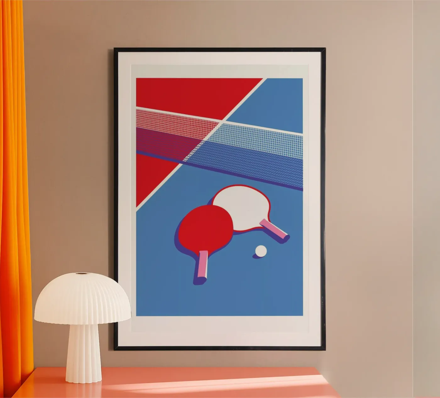 Ping Pong poster by Pietari Posti