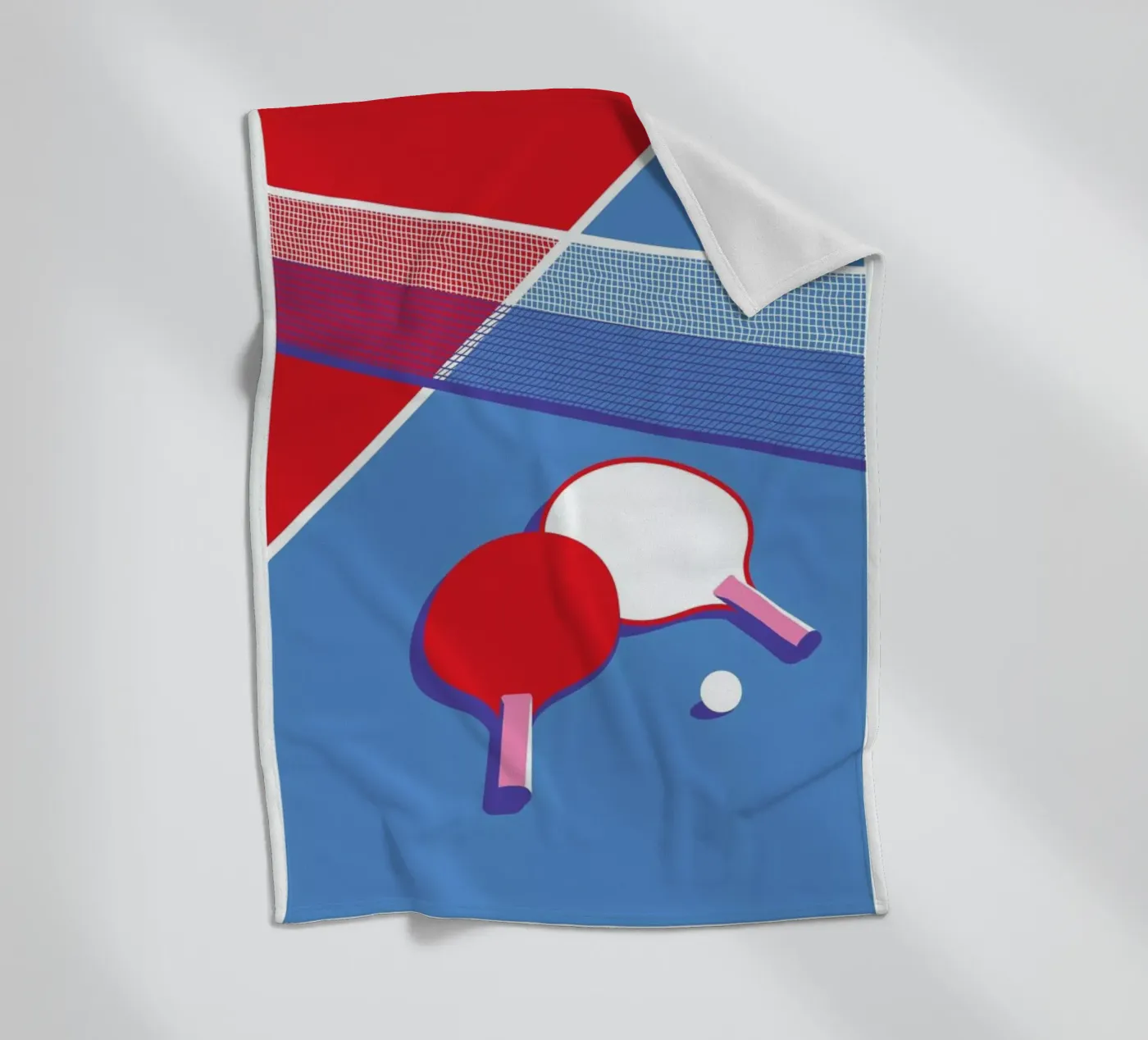 Ping Pong Fleecedecke von Pietari Posti