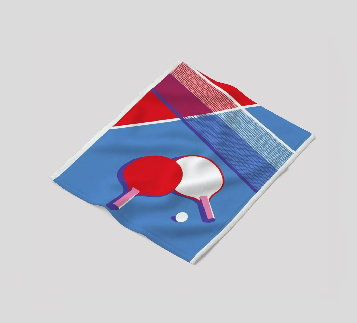 Ping Pong Fleecedecke von Pietari Posti