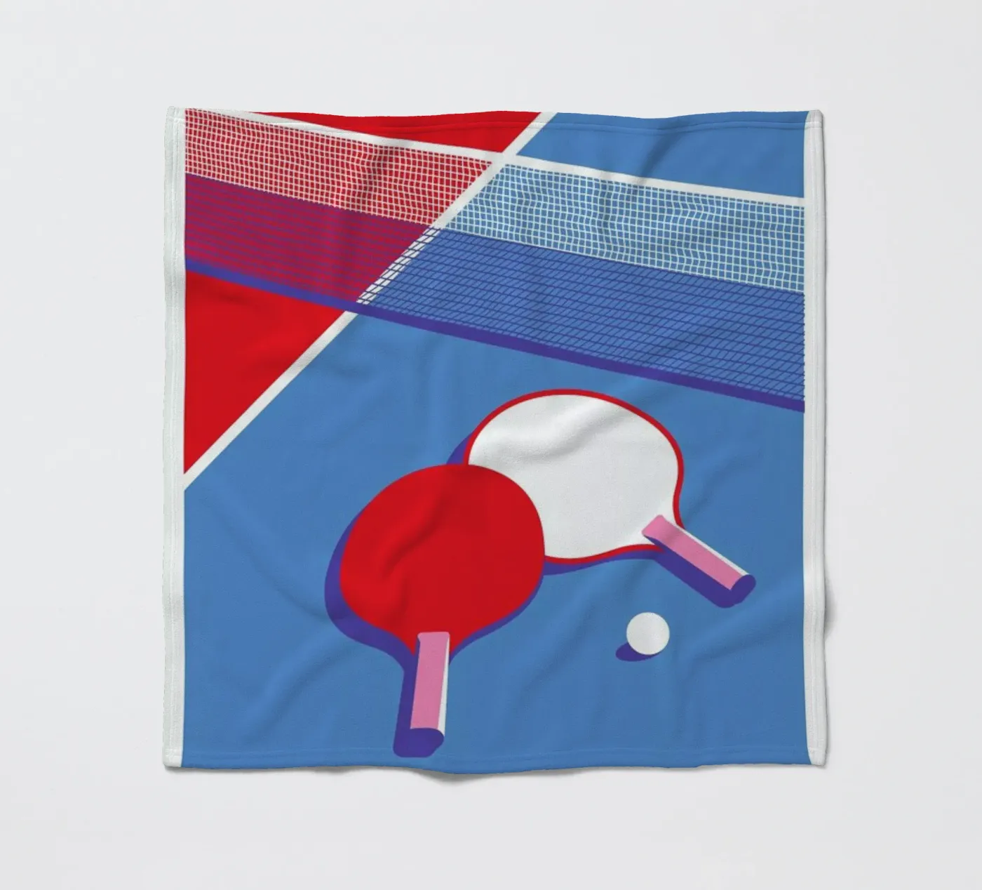 Ping Pong Fleecedecke von Pietari Posti