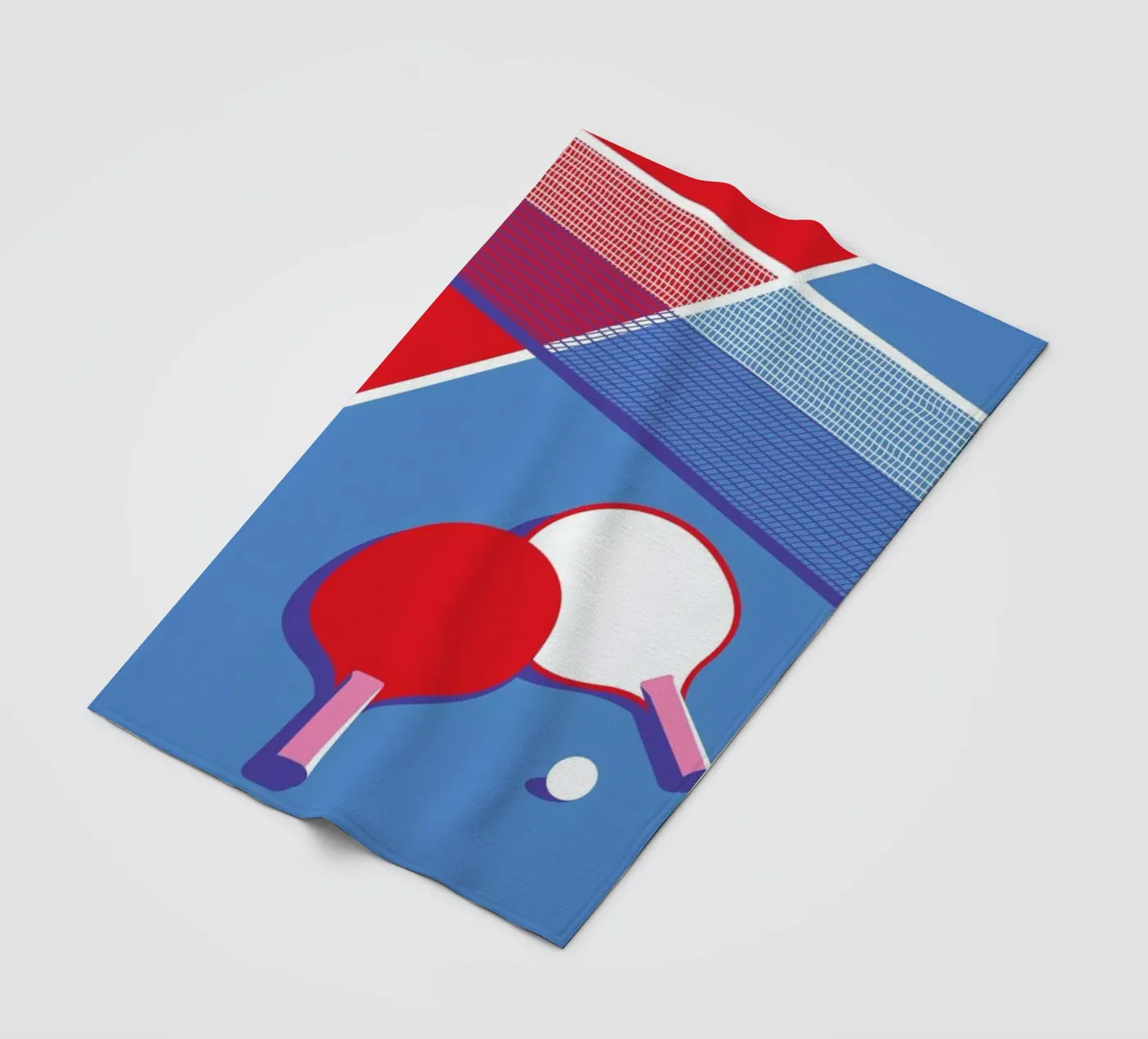 Ping Pong Fleecedecke von Pietari Posti