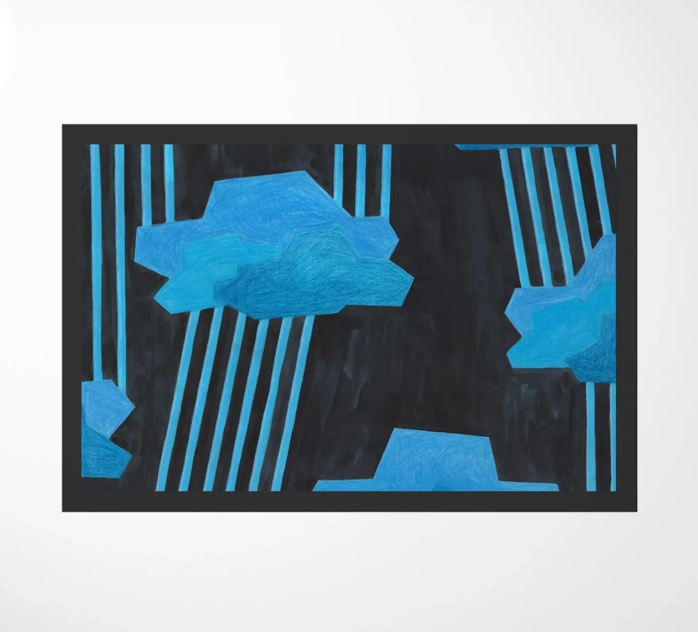 Spring Rain doormat by Lidia Blomgren