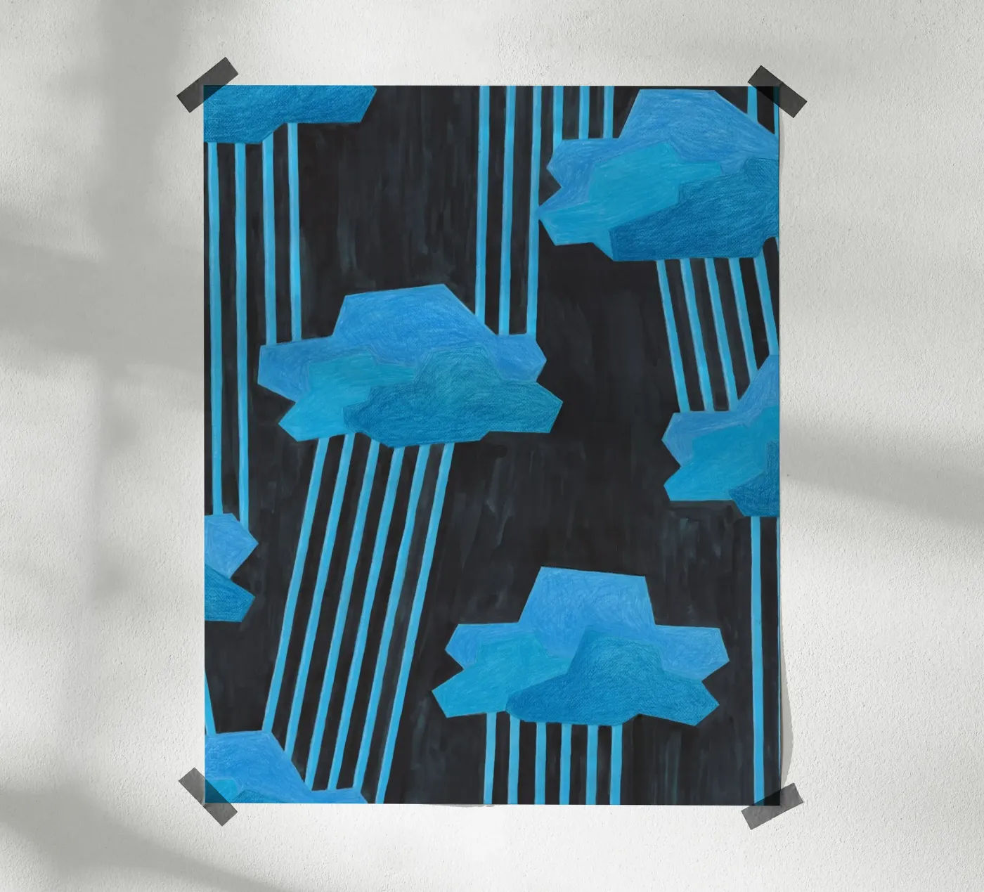 Spring Rain poster by Lidia Blomgren