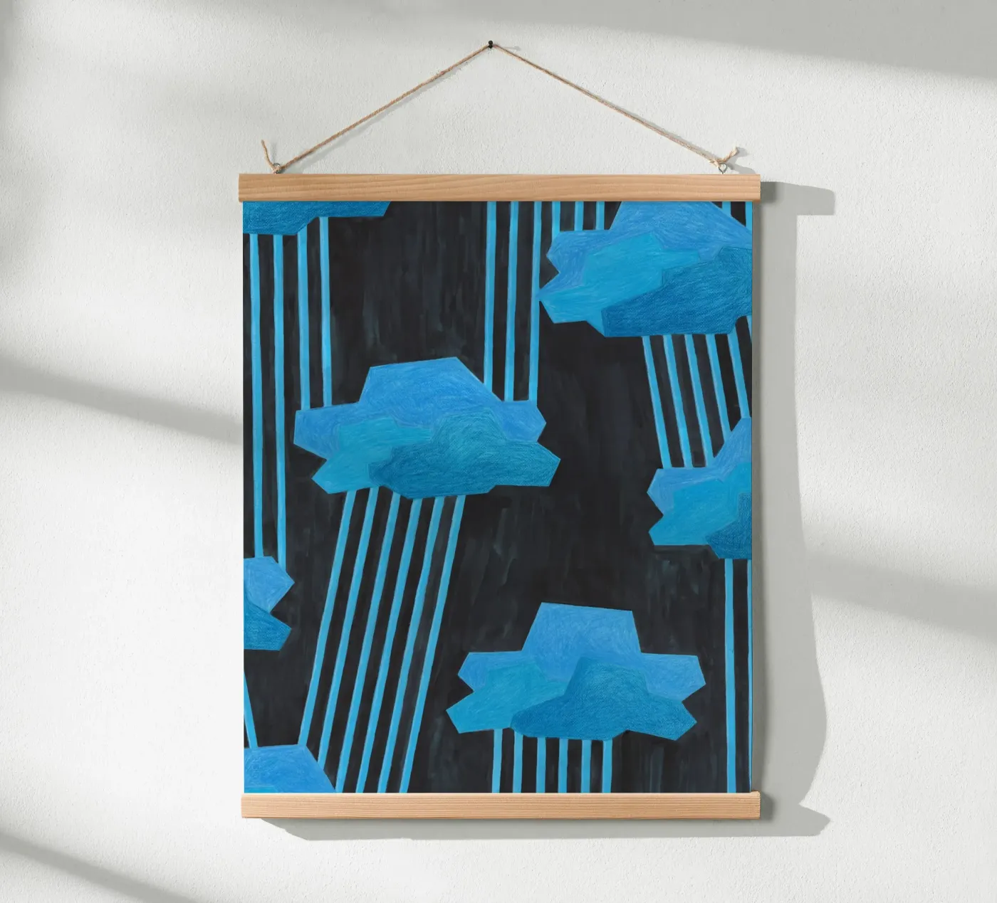 Spring Rain poster by Lidia Blomgren