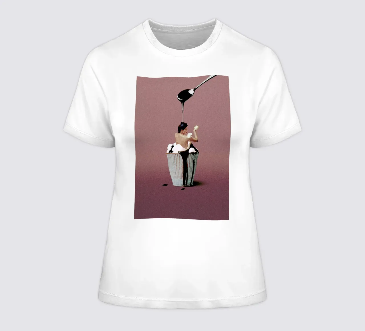 Made For Each Other t-shirt da donna da Maarten Léon