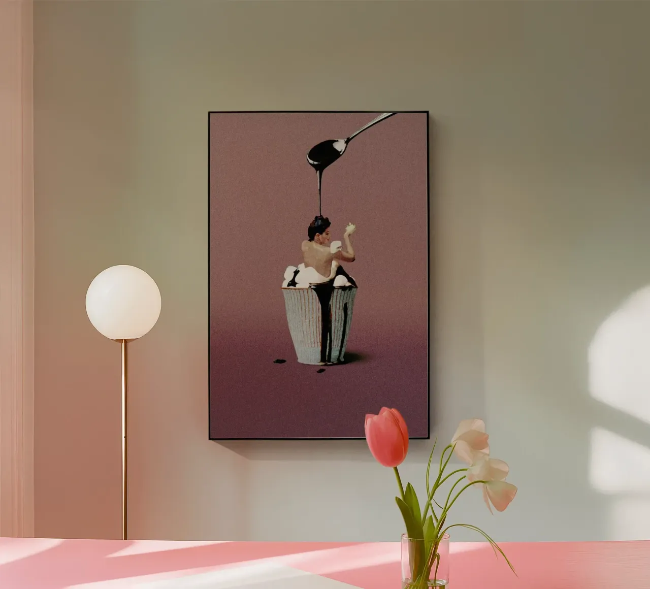 Made For Each Other plexiglass da Maarten Léon