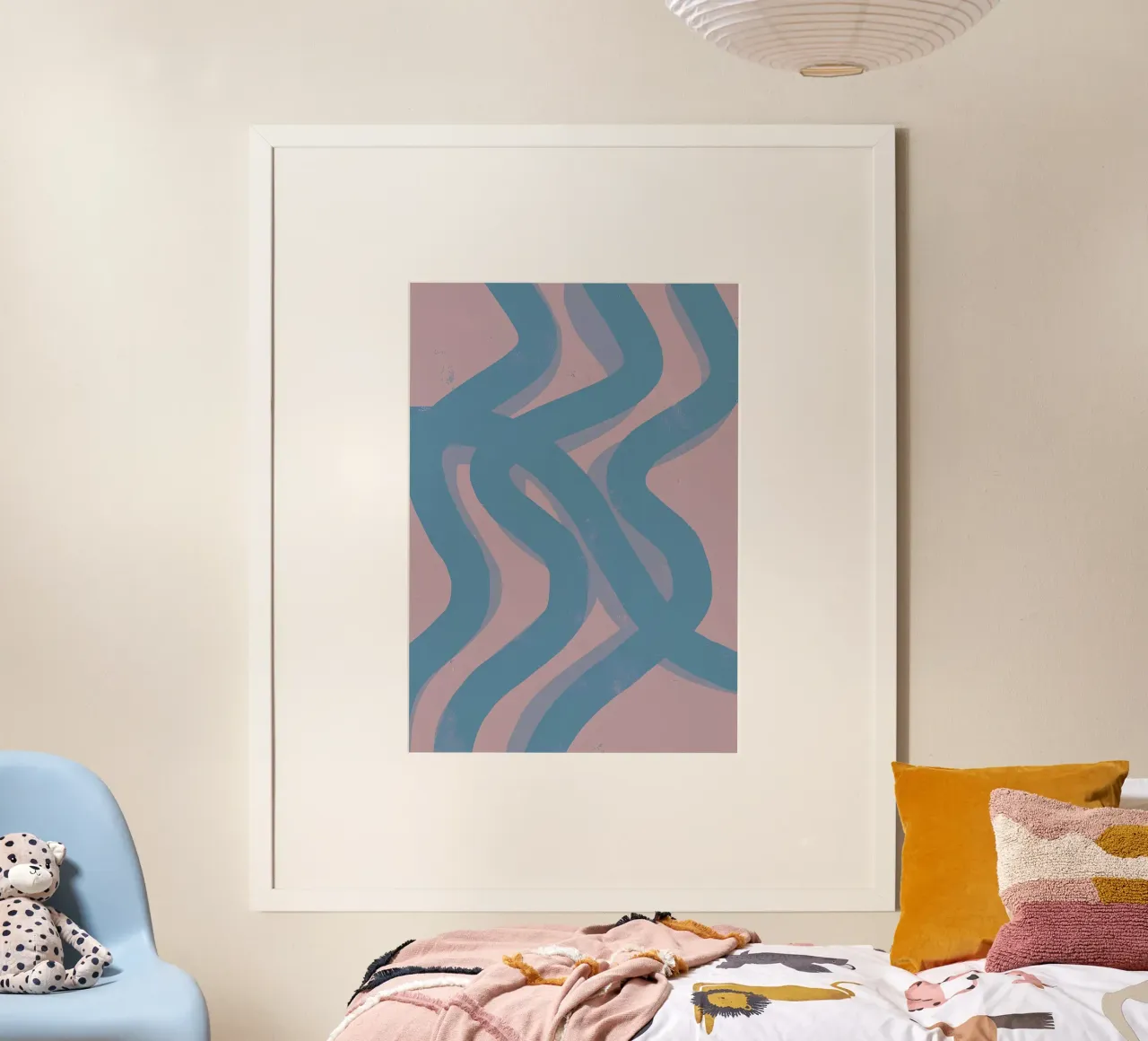 Curves poster van Iracheta