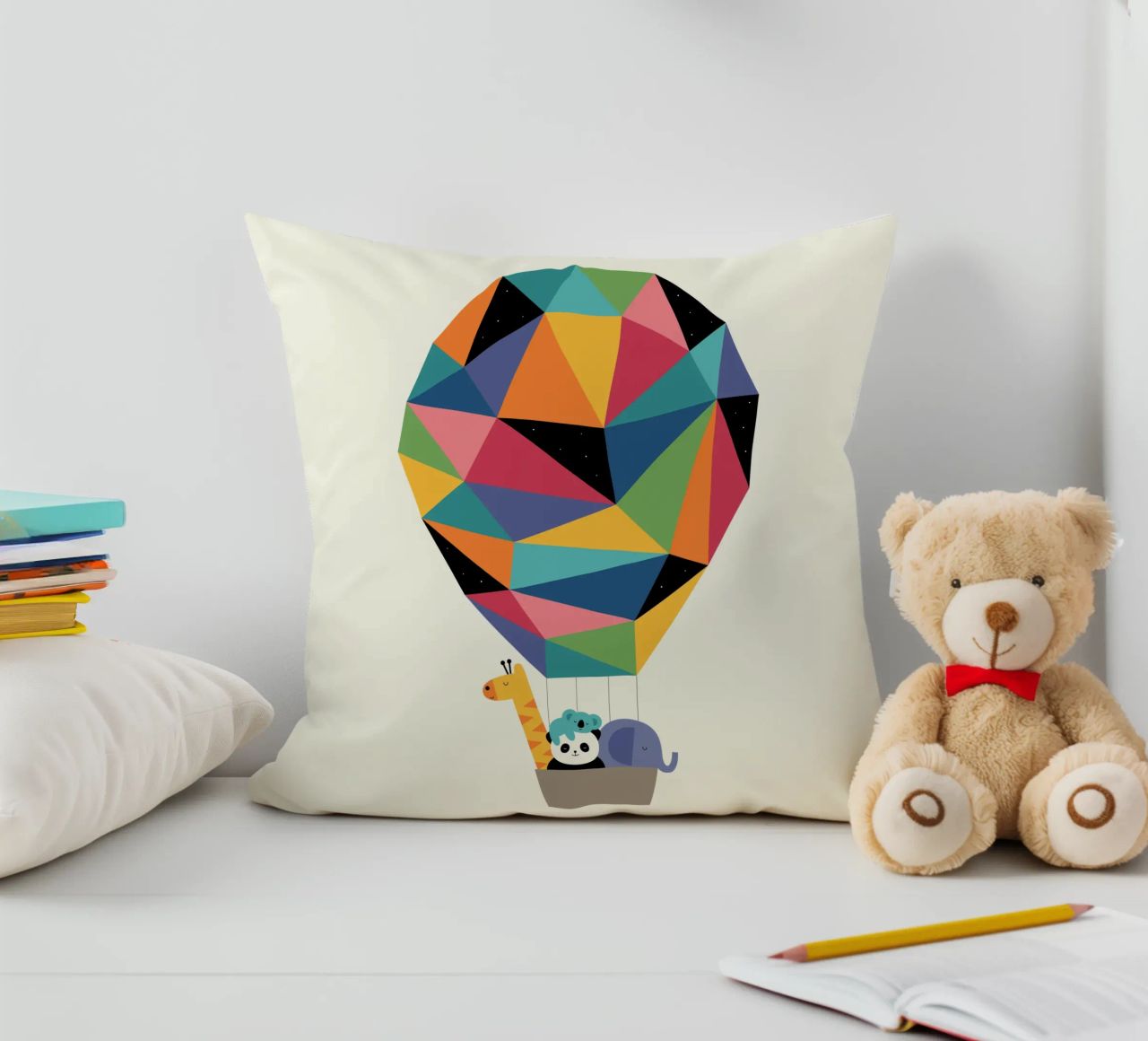 Voler haut ensemble coussin de Andy Westface