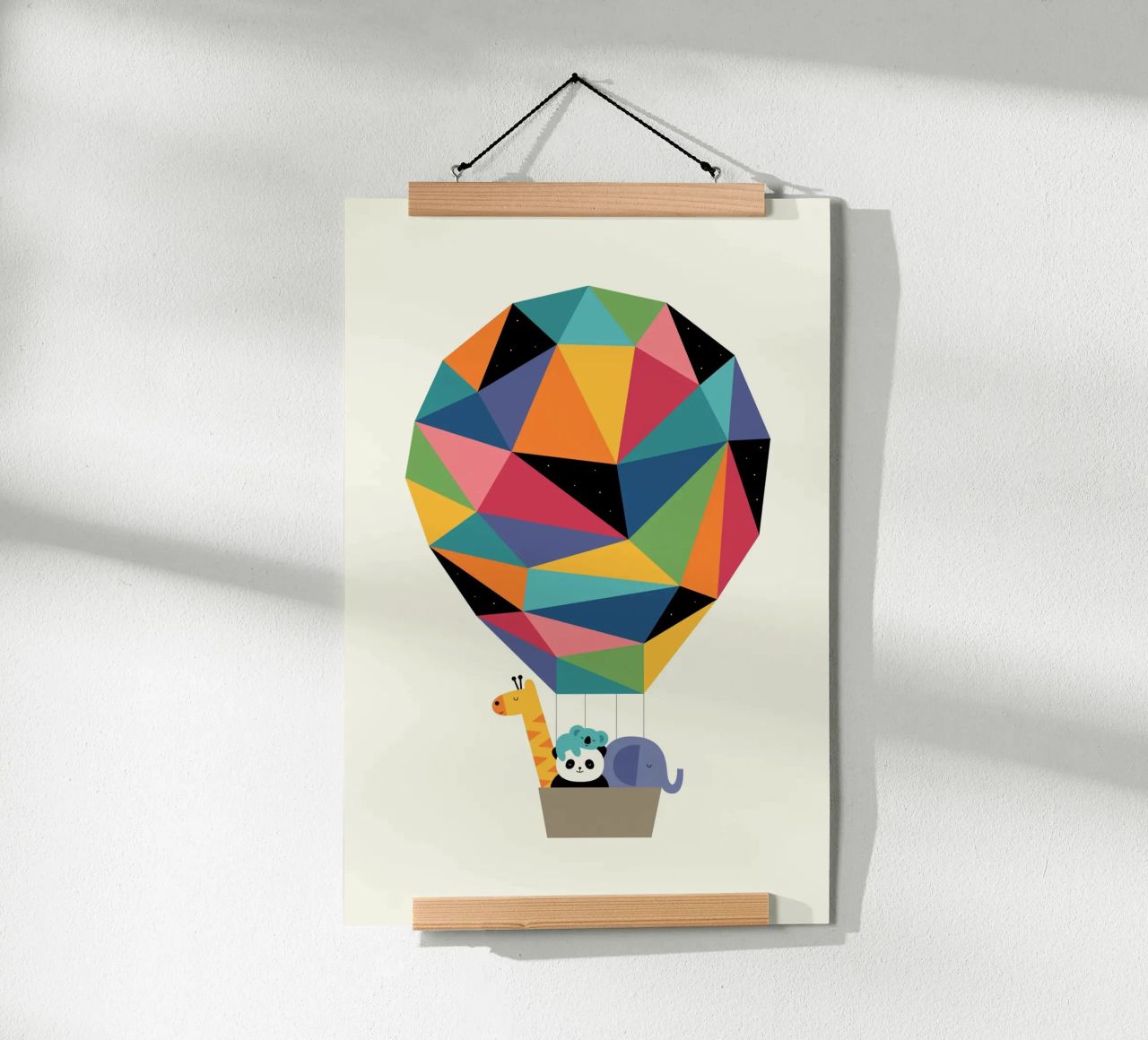 Gemeinsam hoch fliegen Poster von Andy Westface