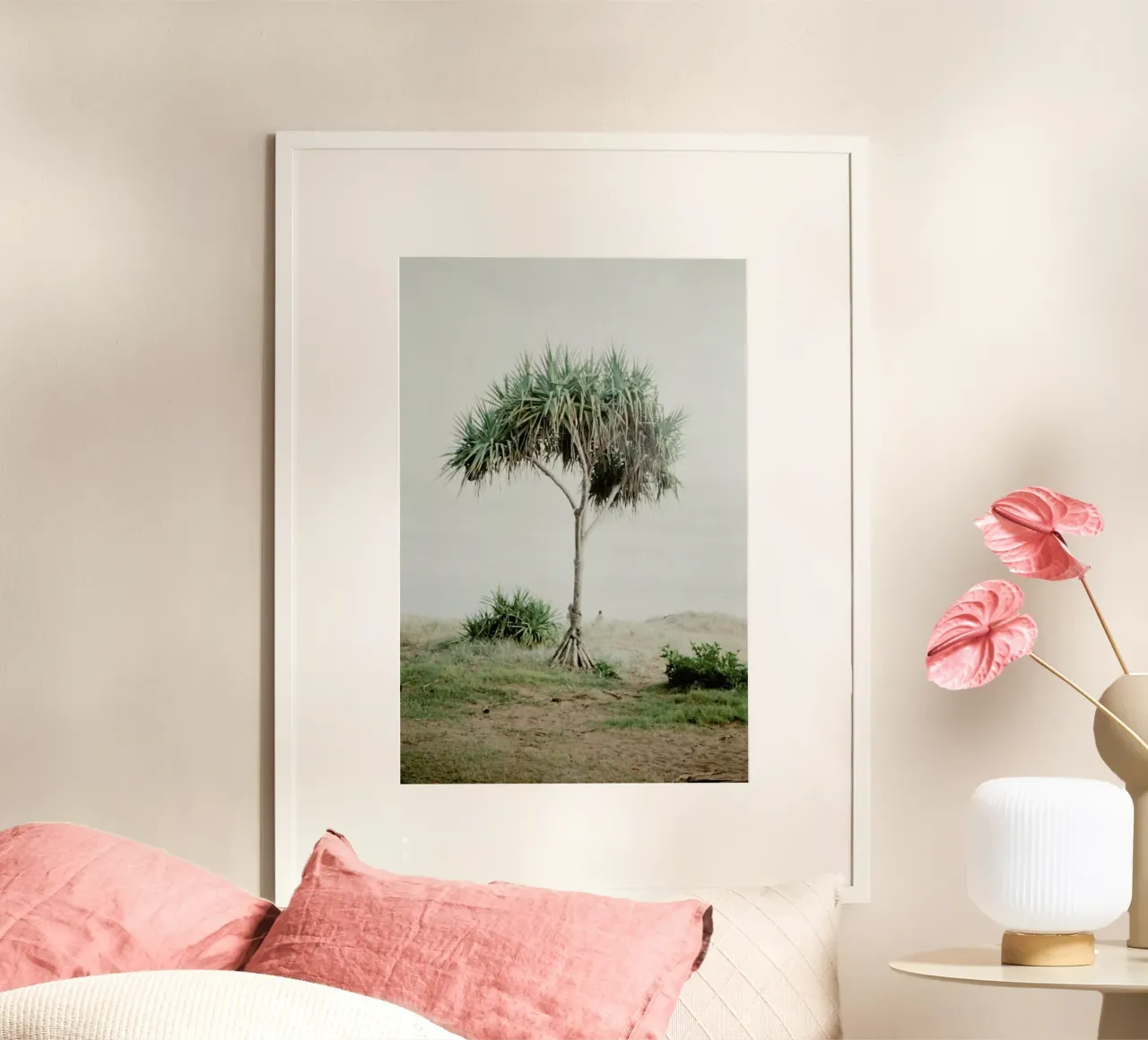Australia poster con telaio in legno da Alexandra Hellweg