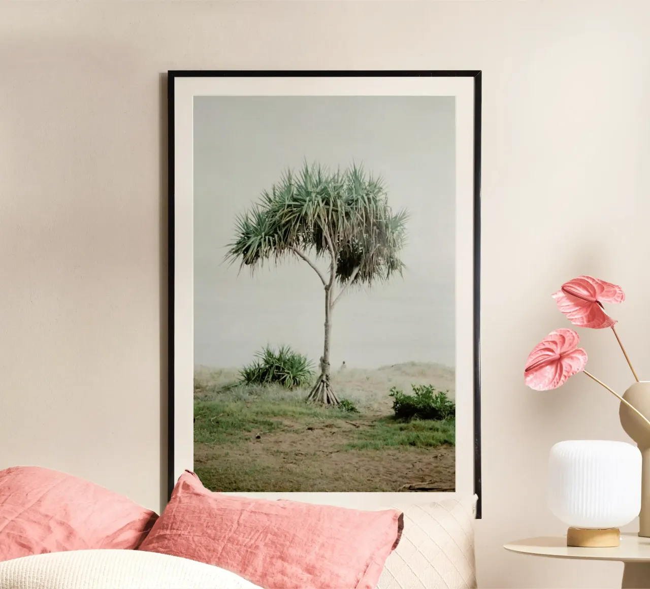 Australia poster con telaio in legno da Alexandra Hellweg