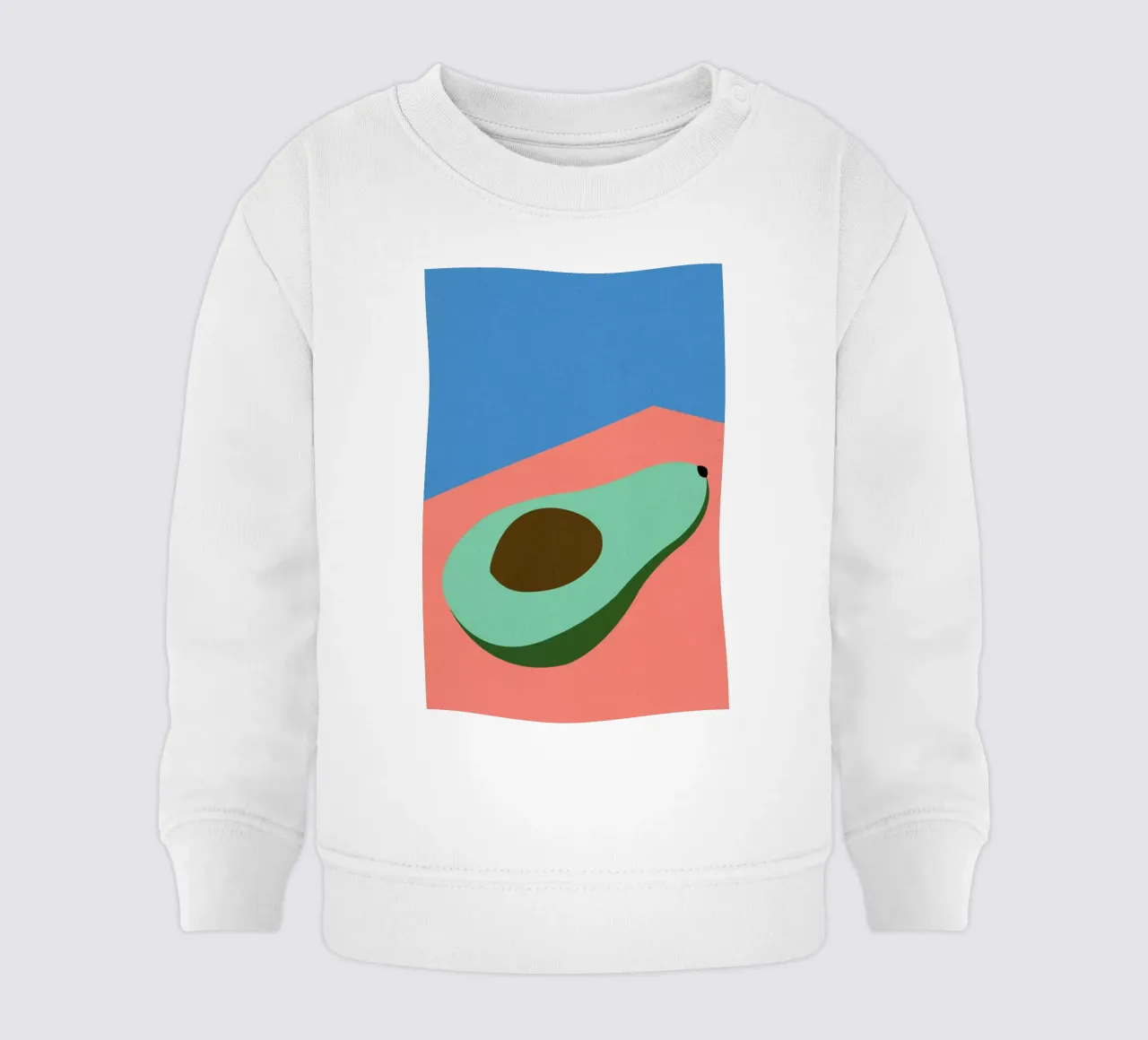 Avocado on the Table felpa neonato da Rosi Feist