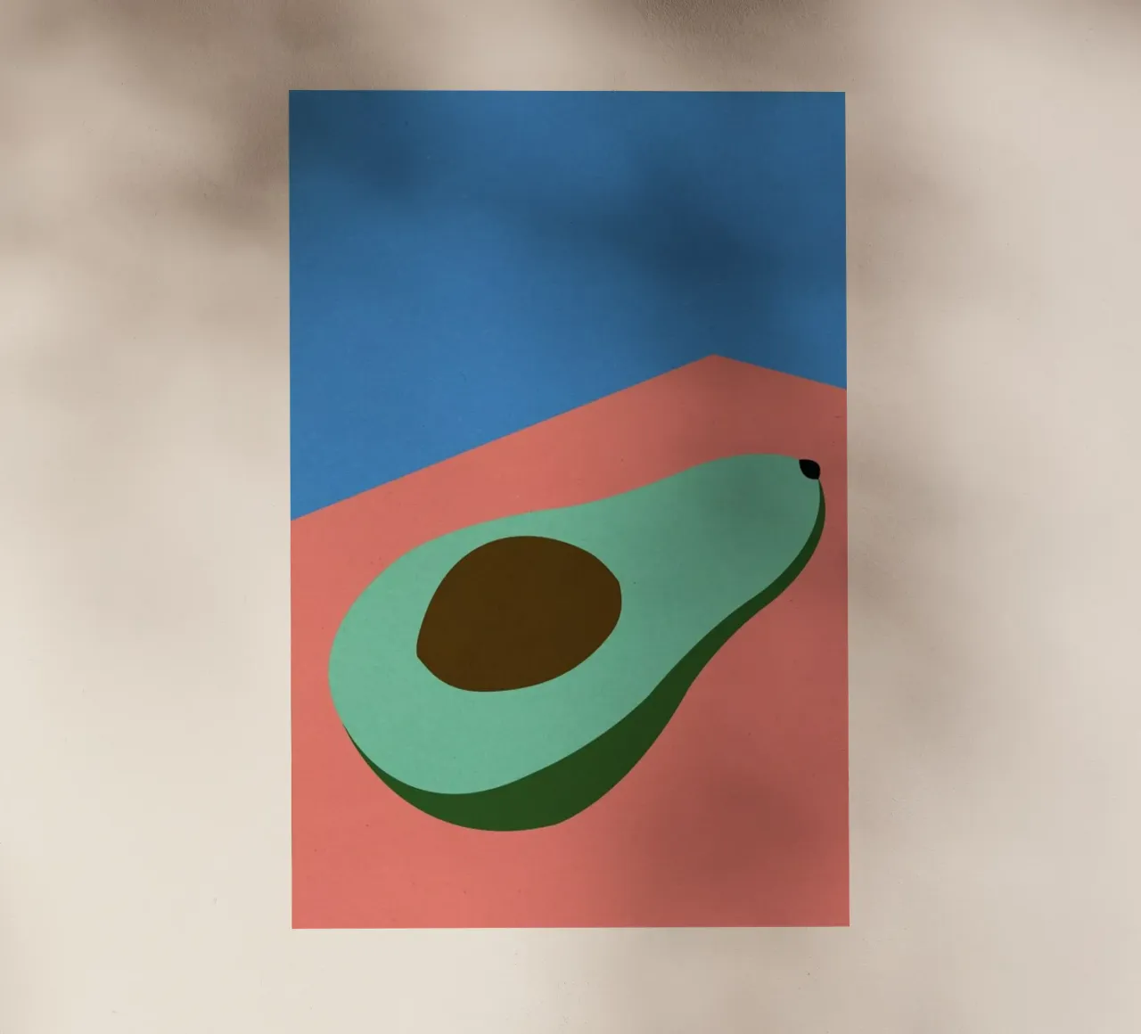 Avocado on the Table pellicola backlit da Rosi Feist