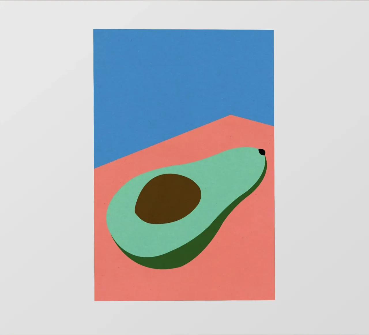 Avocado on the Table telo in pvc da Rosi Feist