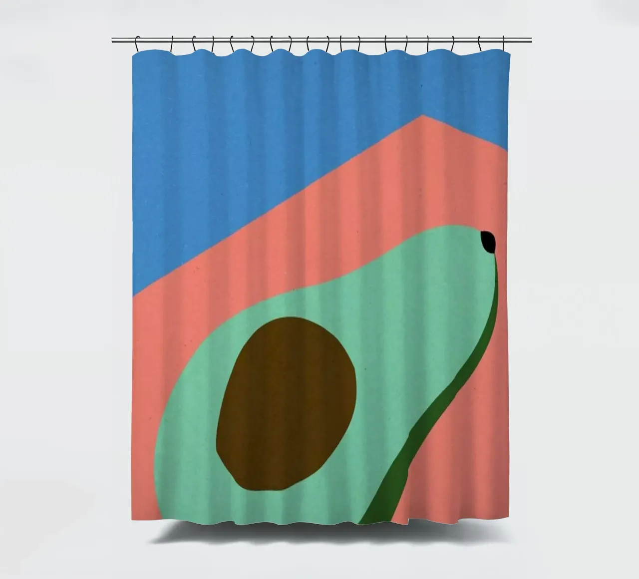 Avocado on the Table tenda da doccia da Rosi Feist