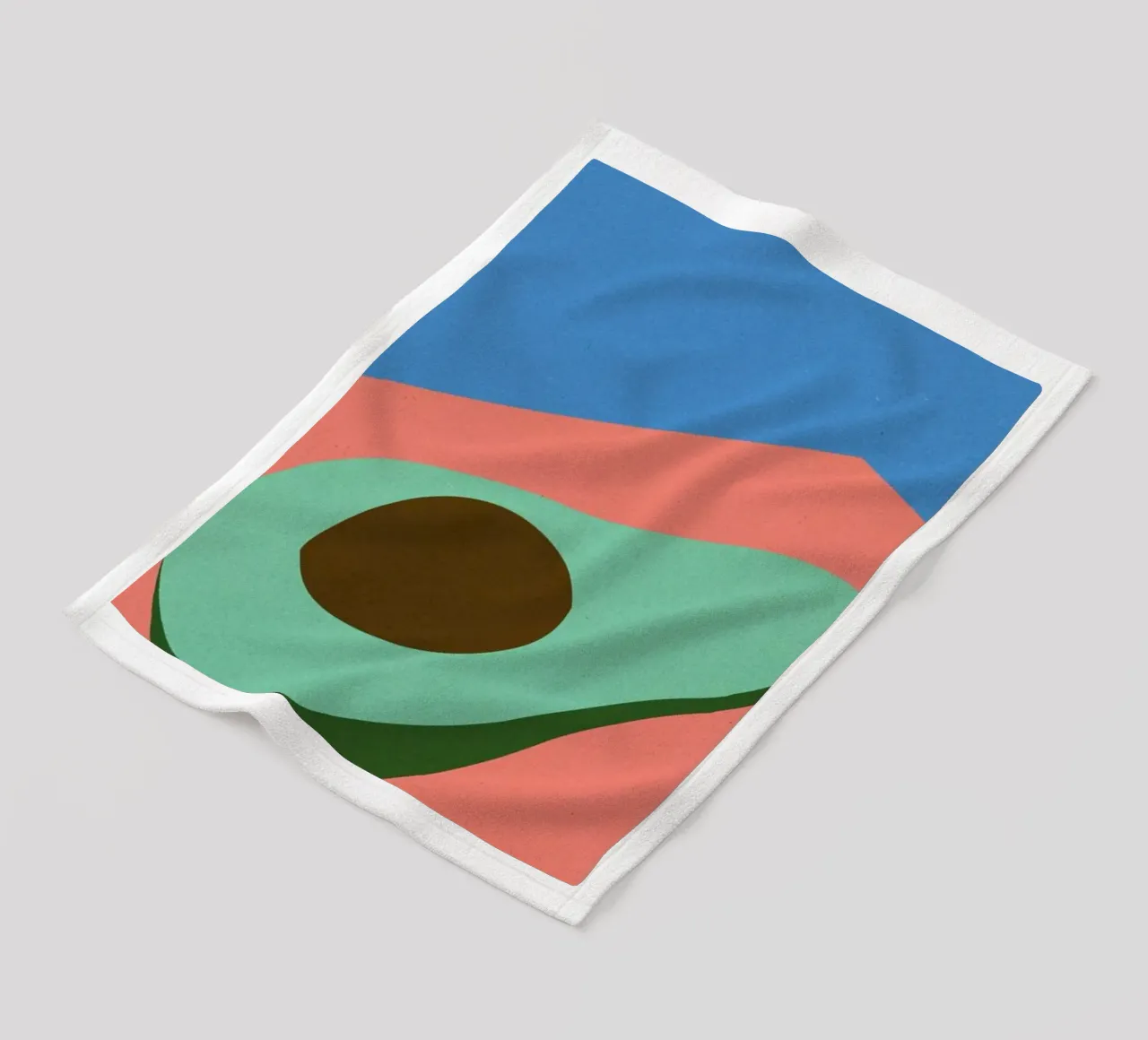 Avocado on the Table coperta in pile da Rosi Feist