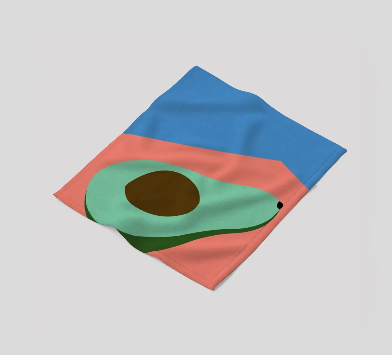 Avocado on the Table coperta in pile da Rosi Feist