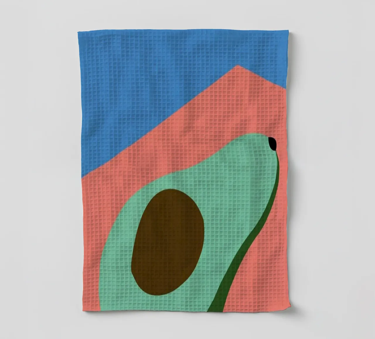 Avocado on the Table canovaccio da cucina da Rosi Feist