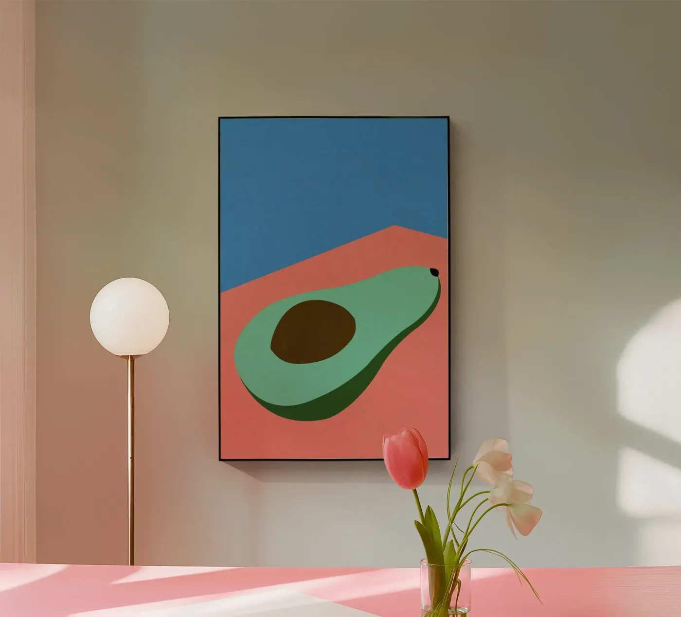 Avocado on the Table plexiglass da Rosi Feist