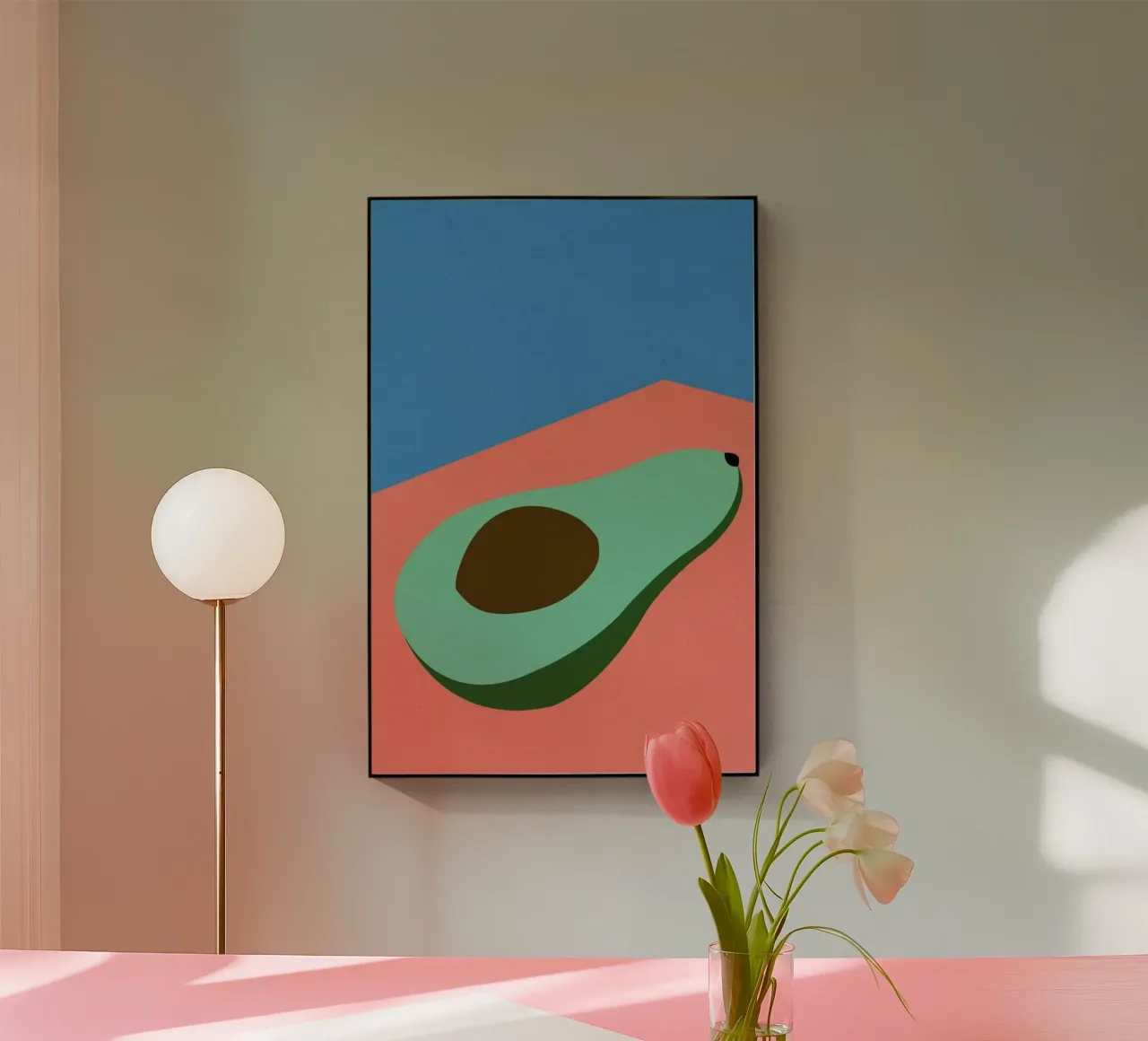 Avocado on the Table plexiglass da Rosi Feist