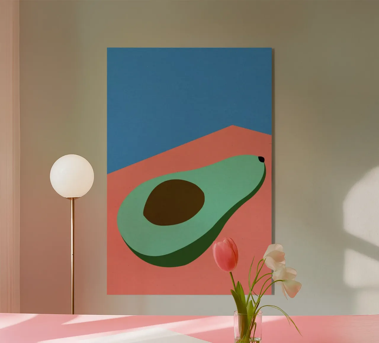 Avocado on the Table plexiglass da Rosi Feist