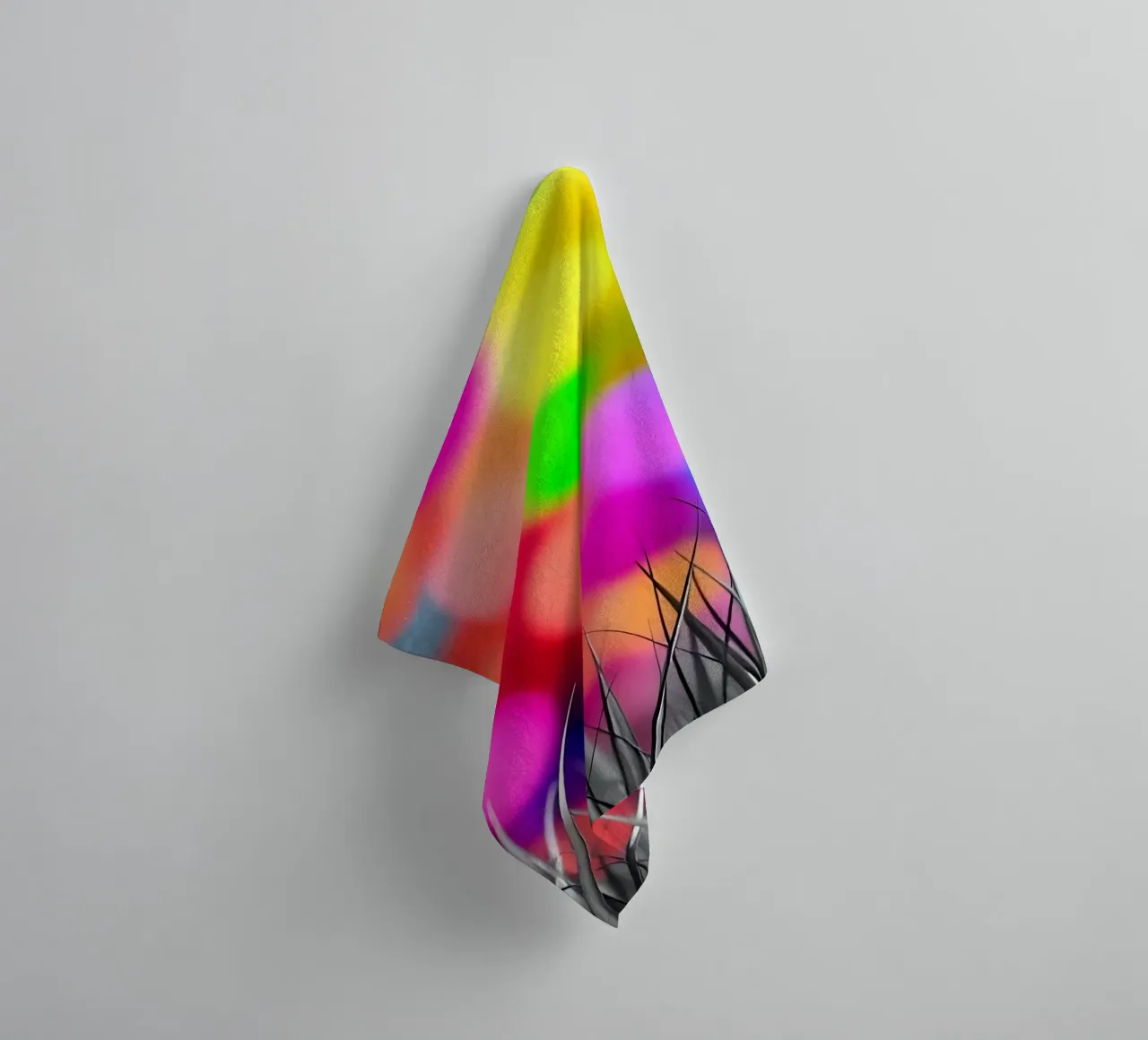 Gioco di colori_7 asciugamano da bagno da Farb- und Blütenzauber by LK