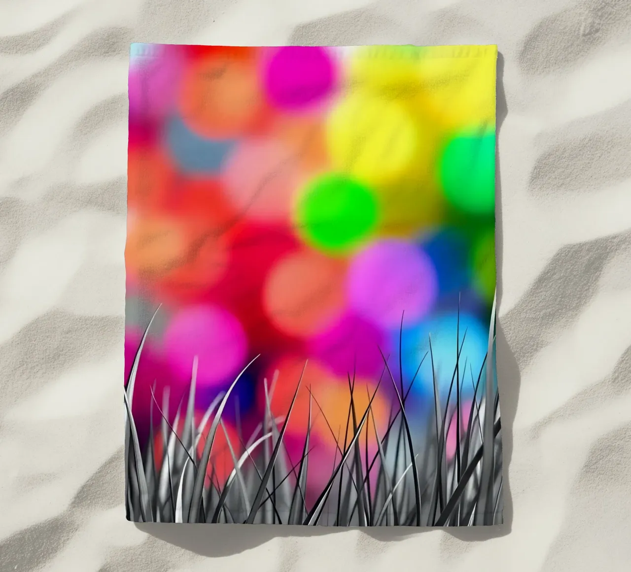 Gioco di colori_7 telo mare da Farb- und Blütenzauber by LK