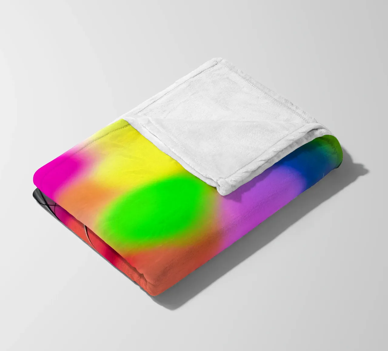 Gioco di colori_7 coperta in pile da Farb- und Blütenzauber by LK