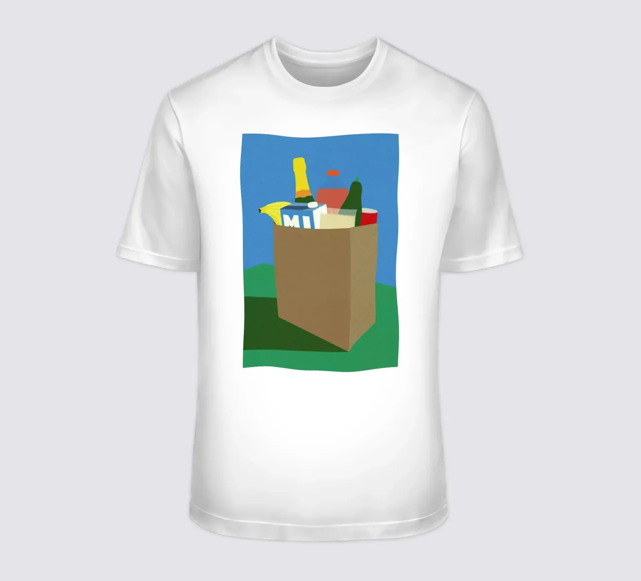 Weekly Grocery Haul t-shirt by Rosi Feist