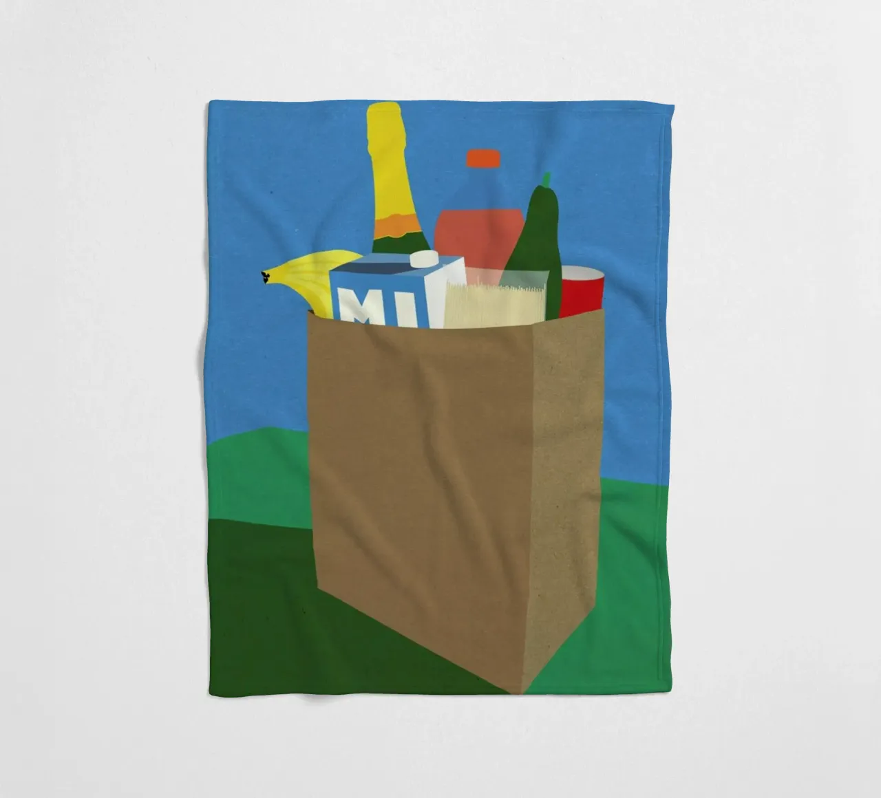 Weekly Grocery Haul coperta in pile da Rosi Feist