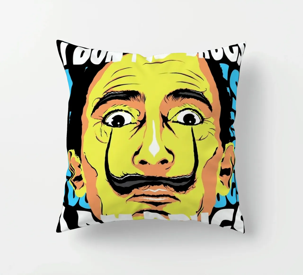 I Am Drugs decorative cushion by Butcher Billy