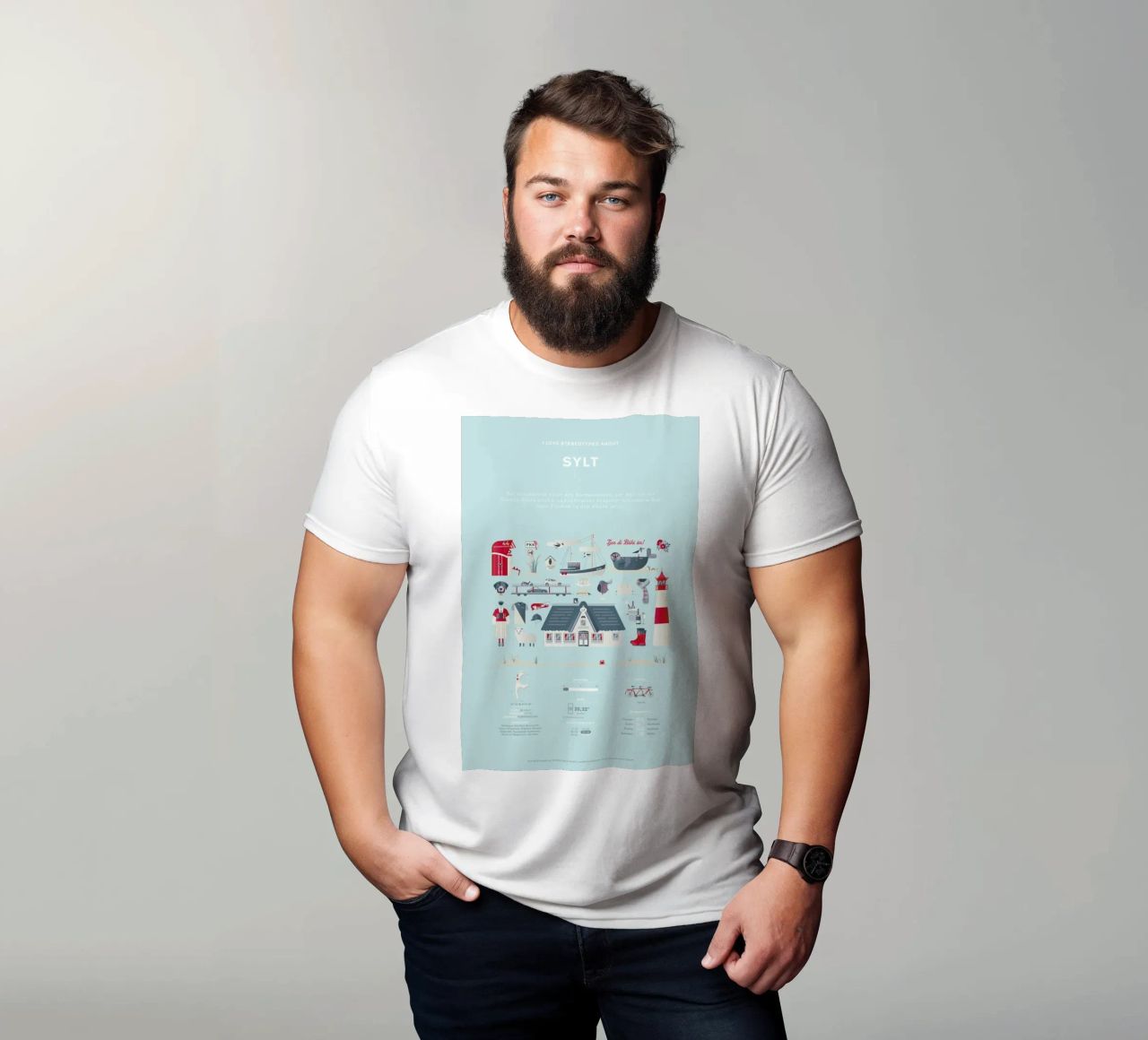 Sylt t-shirt da Bureau Bald GmbH