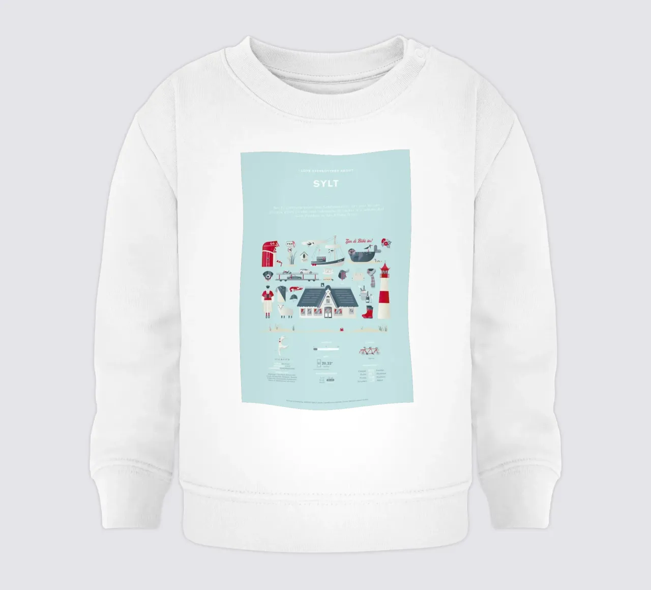 Sylt Baby Sweatshirt von Bureau Bald GmbH