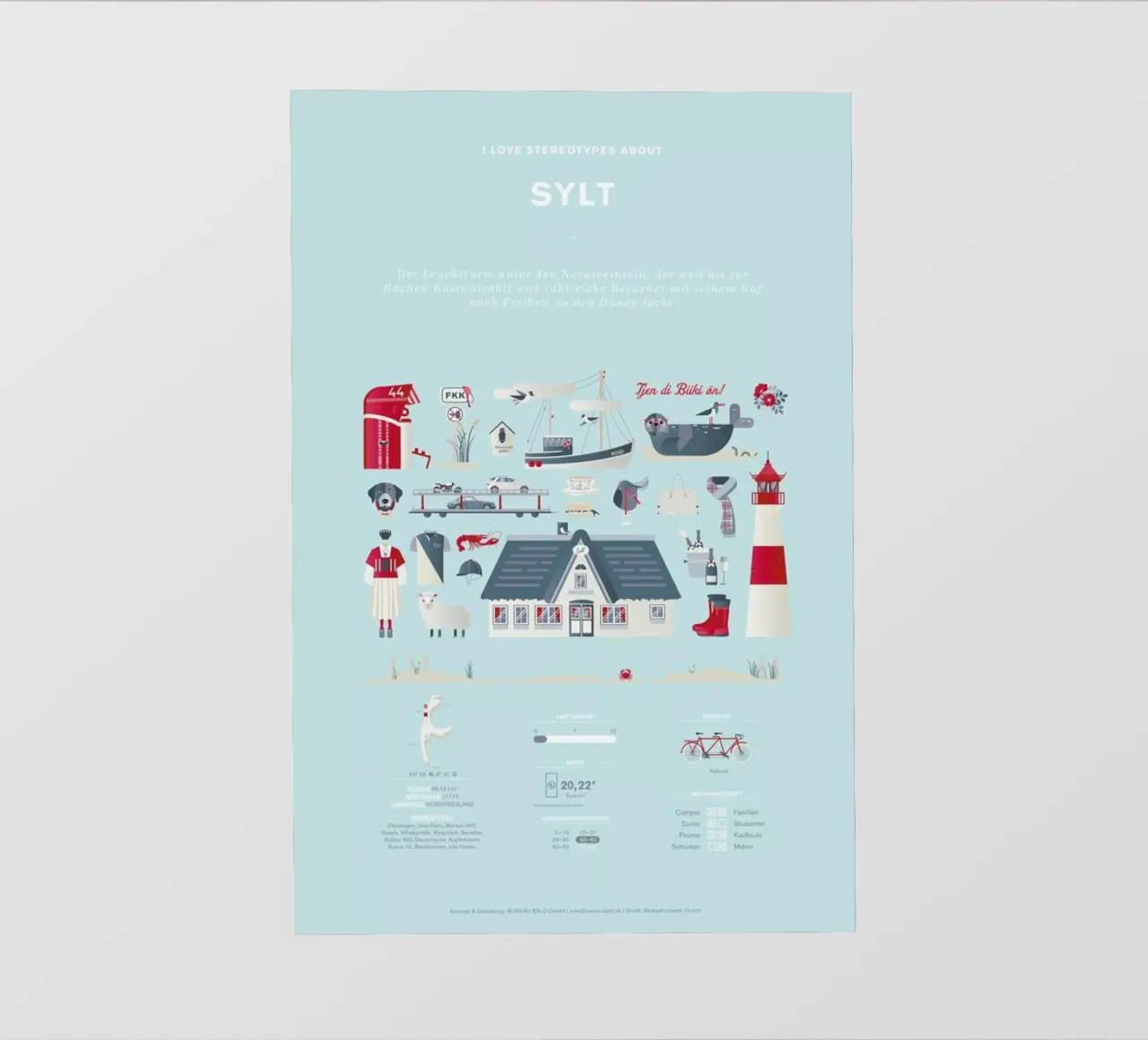 Sylt pellicola backlit da Bureau Bald GmbH