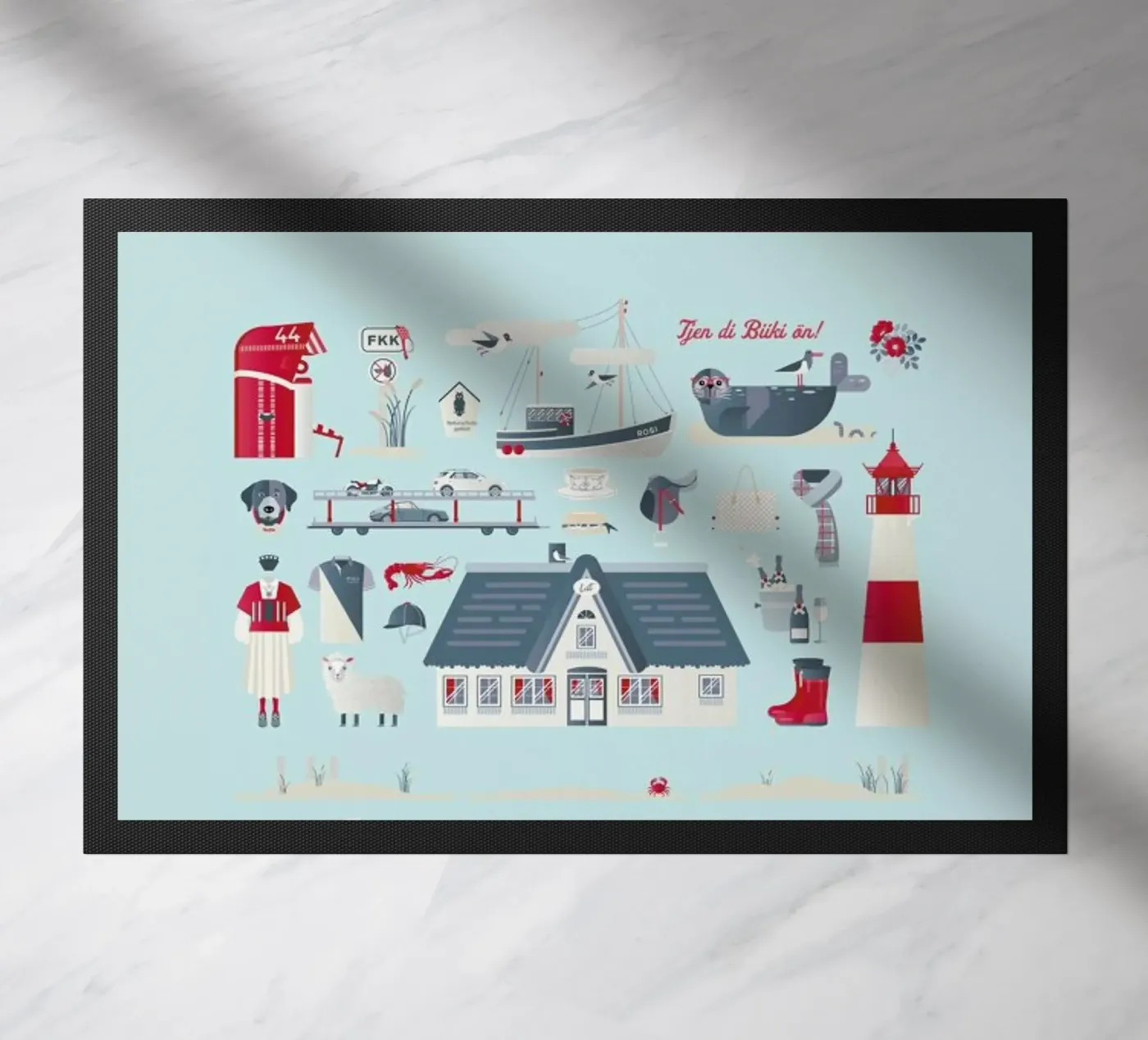 Sylt doormat by Bureau Bald GmbH