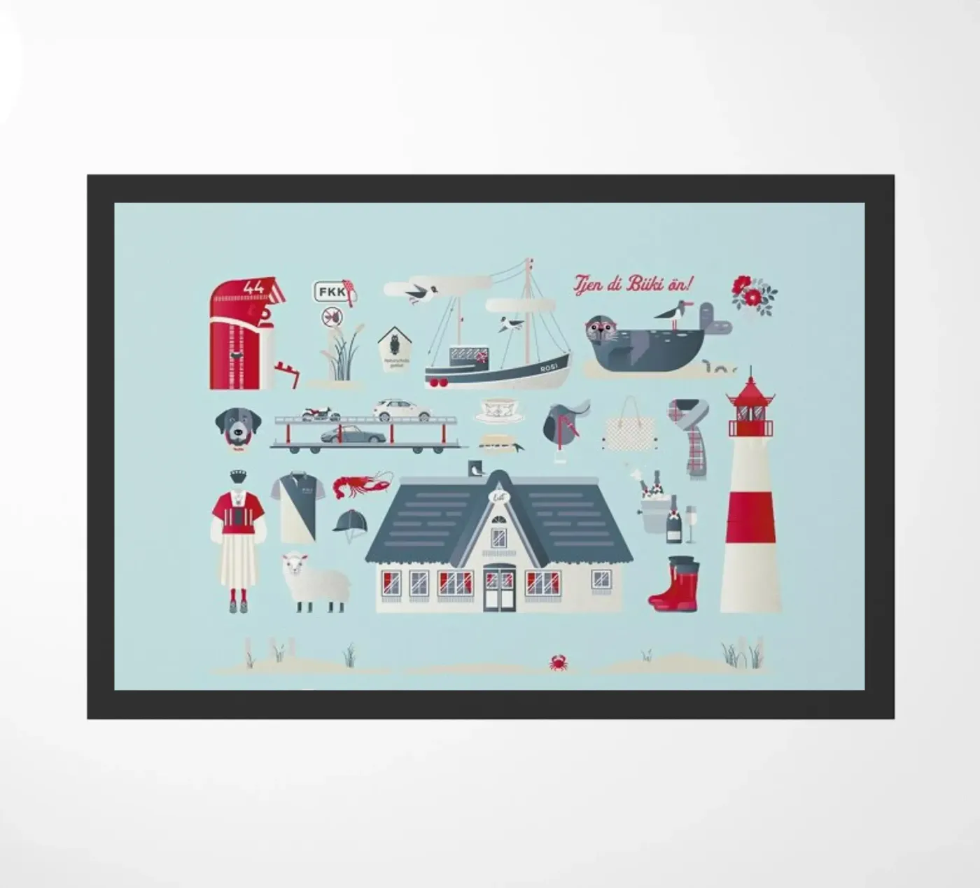 Sylt doormat by Bureau Bald GmbH