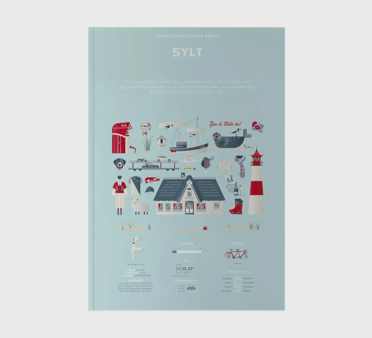 Sylt notitieboek van Bureau Bald GmbH