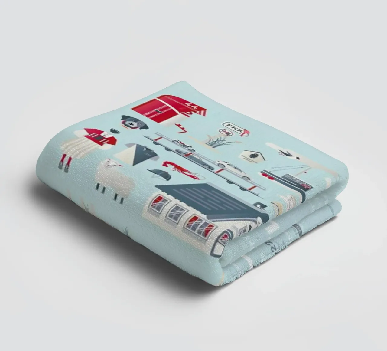 Sylt asciugamano da bagno da Bureau Bald GmbH