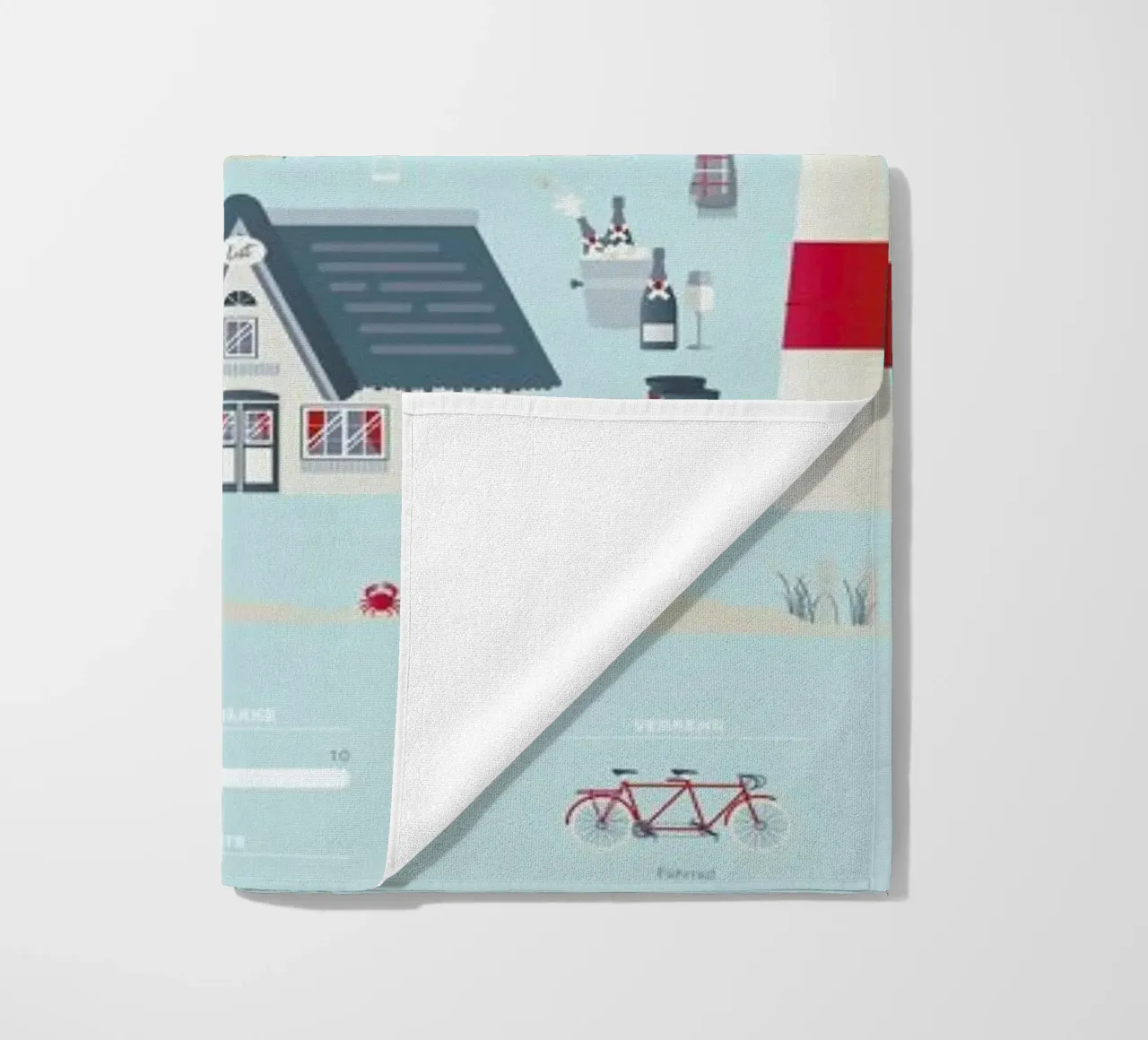 Sylt beach towel by Bureau Bald GmbH