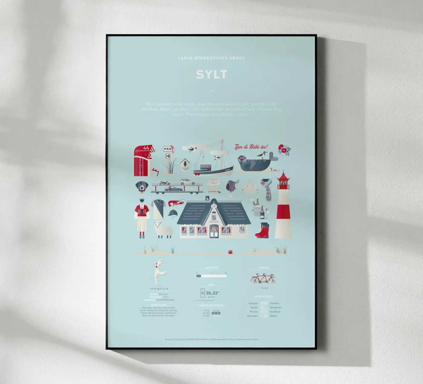 Sylt plexiglass da Bureau Bald GmbH