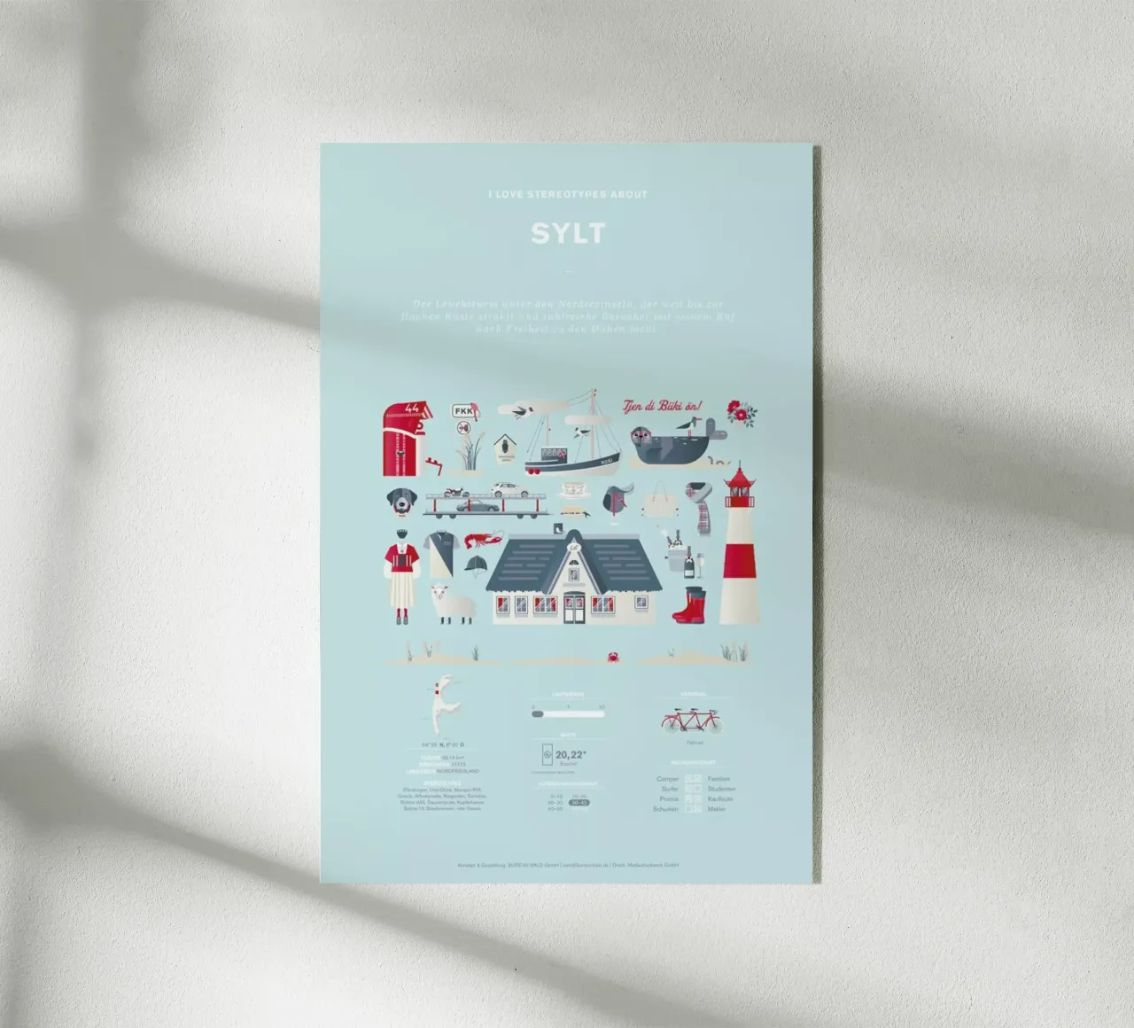 Sylt plexiglass da Bureau Bald GmbH