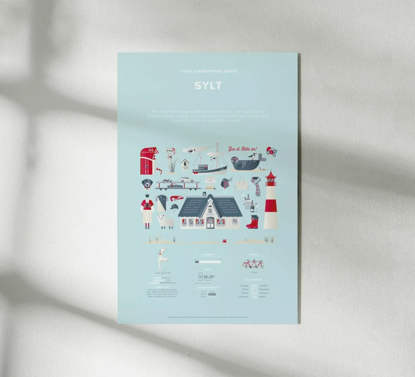 Sylt plexiglass da Bureau Bald GmbH