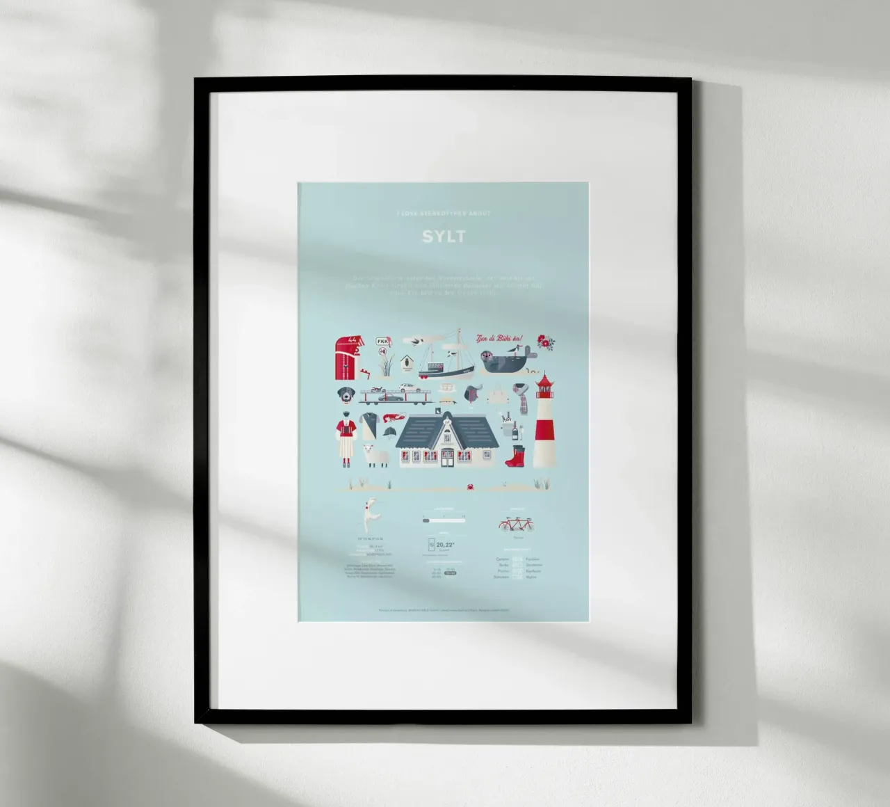 Sylt Poster von Bureau Bald GmbH