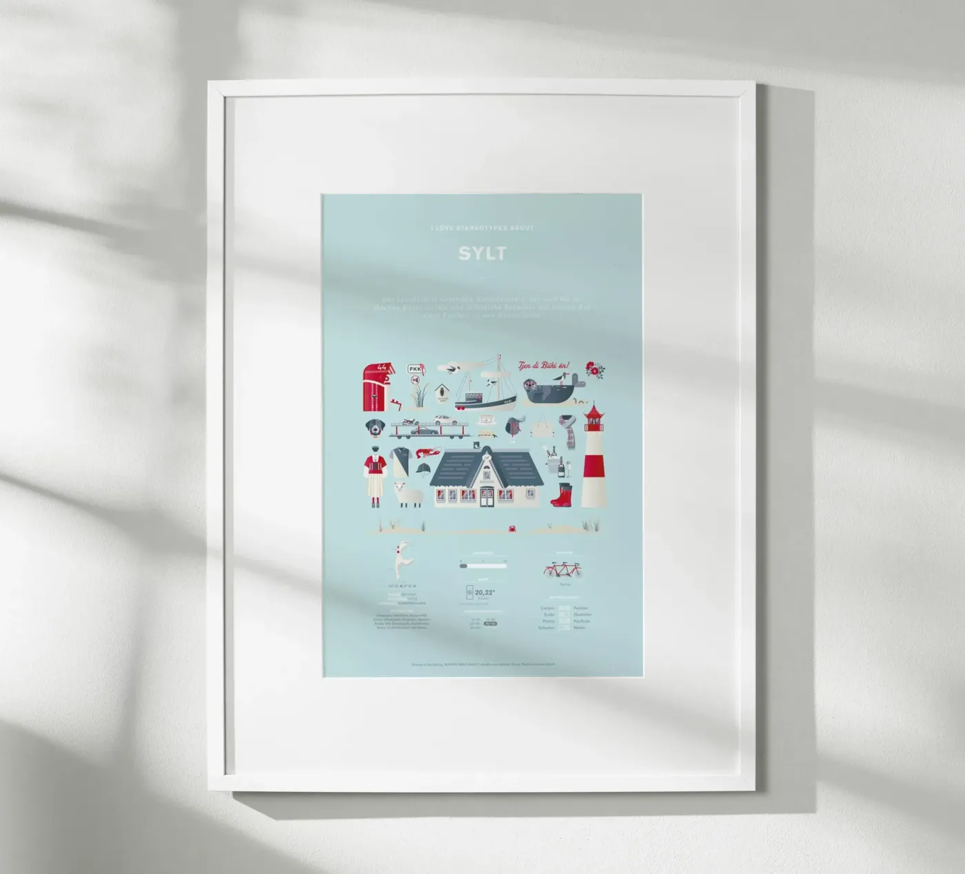 Sylt Poster von Bureau Bald GmbH