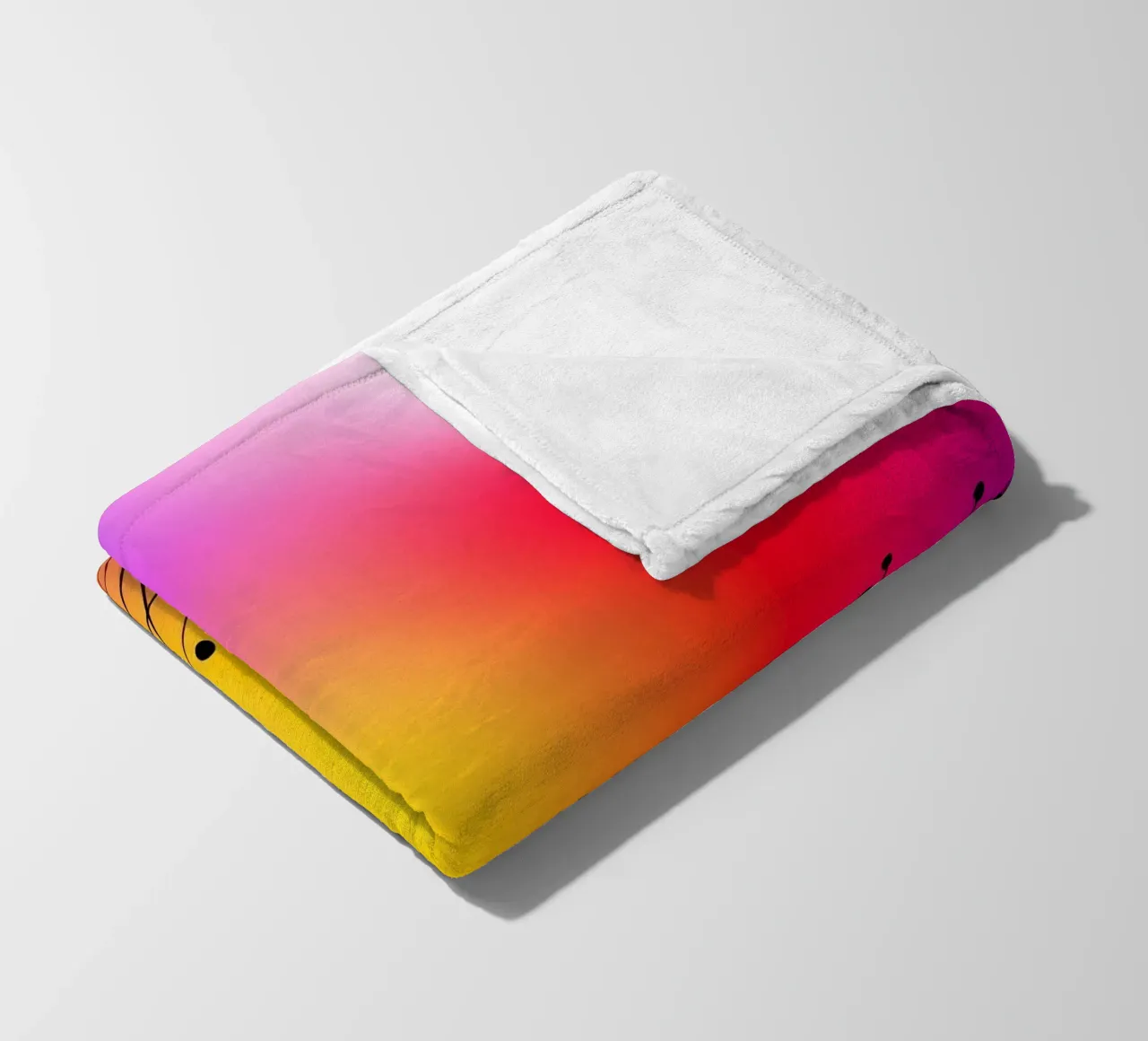 Gioco di colori_9 coperta in pile da Farb- und Blütenzauber by LK
