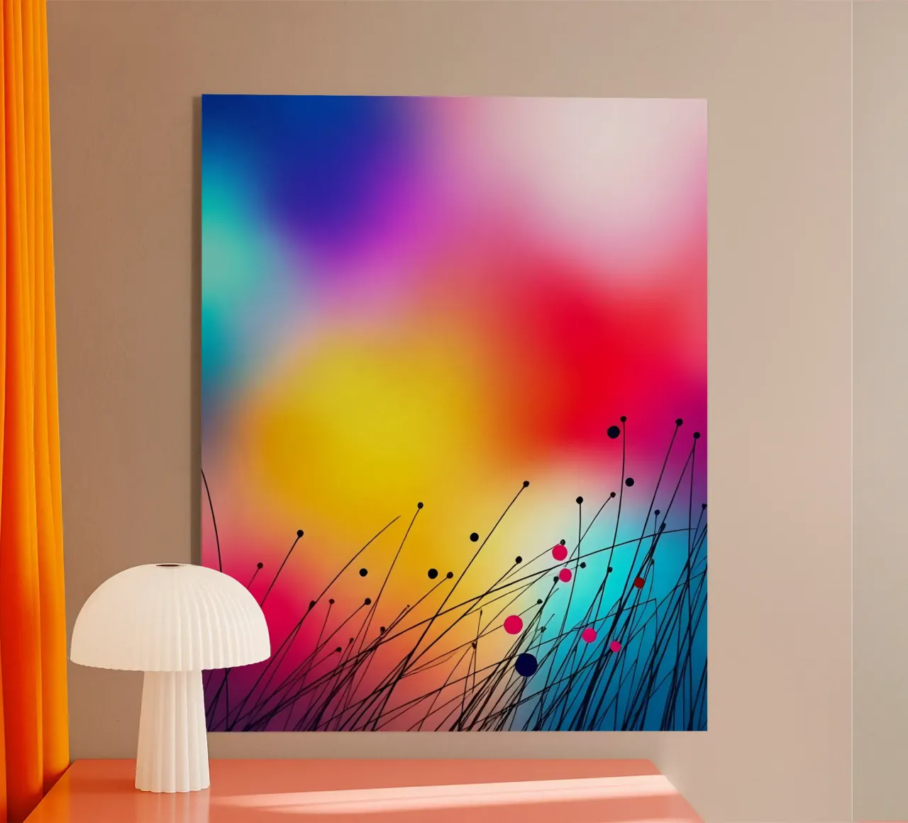 Gioco di colori_9 plexiglass da Farb- und Blütenzauber by LK