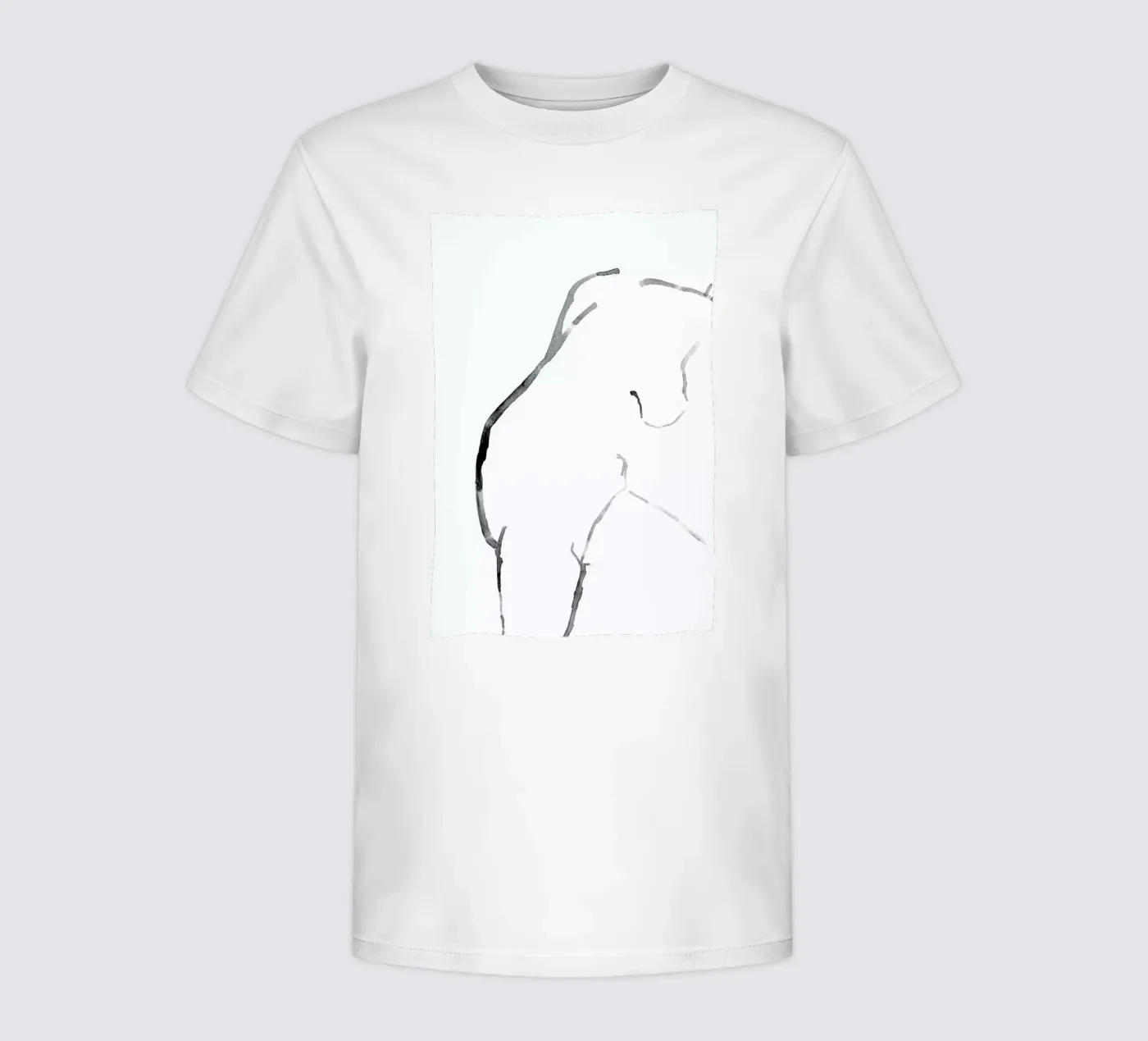 NUDE 4 t-shirt bambini da Céleste Hollak
