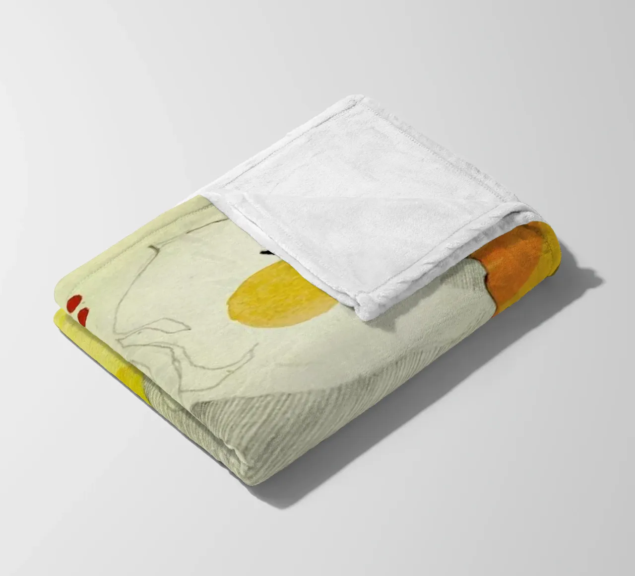 Summer fleece blanket by Ekaterina Koroleva