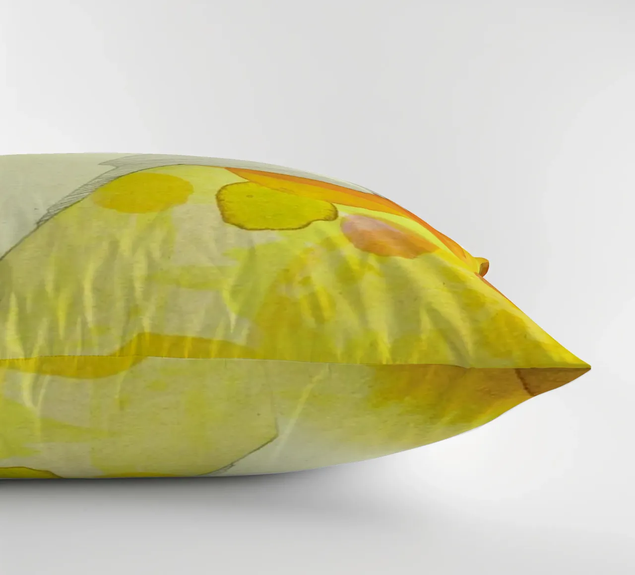 Summer decorative cushion by Ekaterina Koroleva